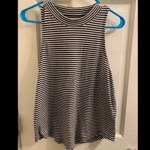 Madewell Black & White Tank- Medium